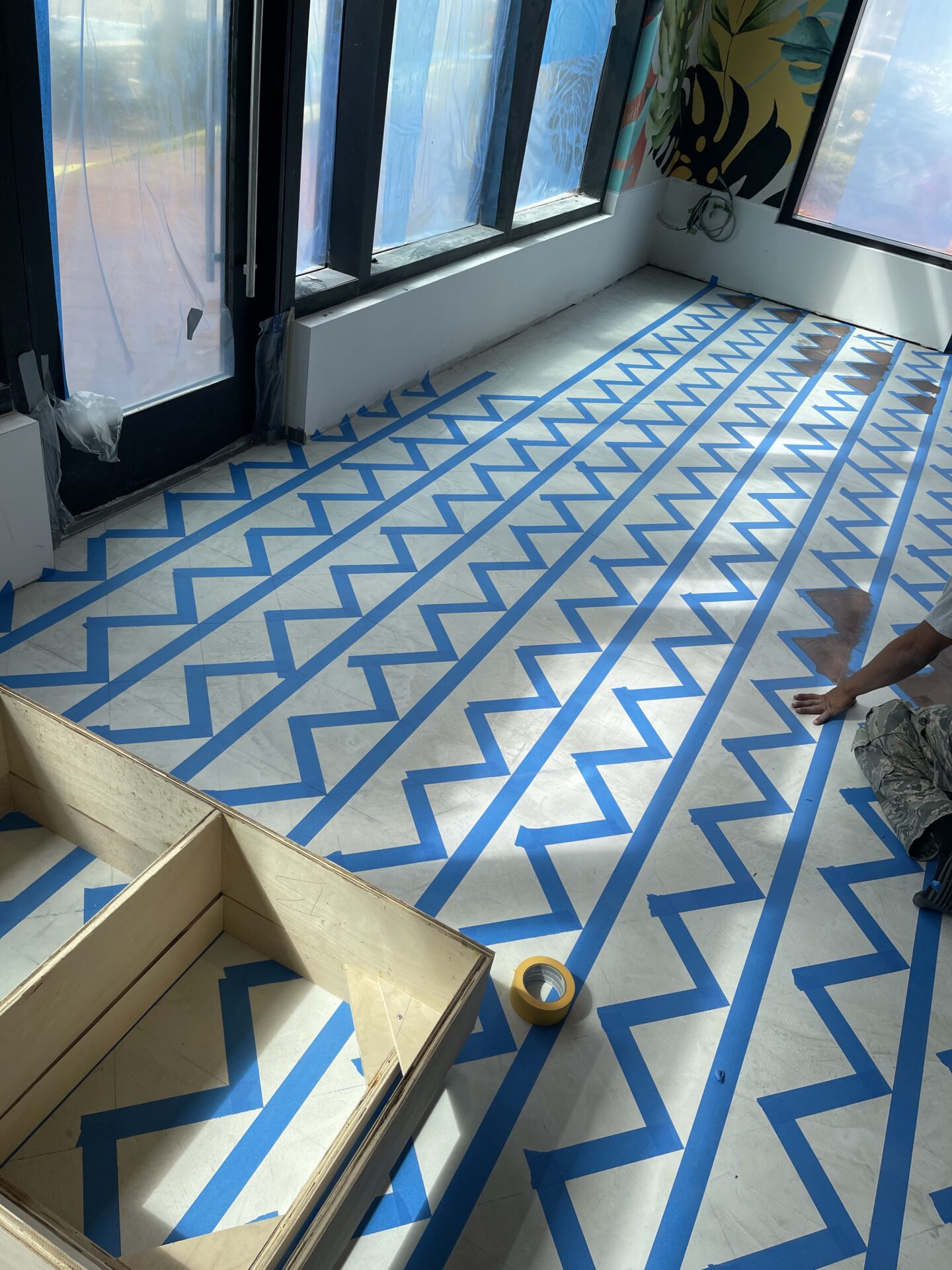 Geometric floor2