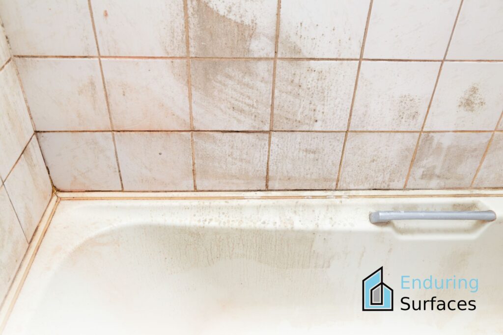 How To Seal Tile Shower Walls - Before After